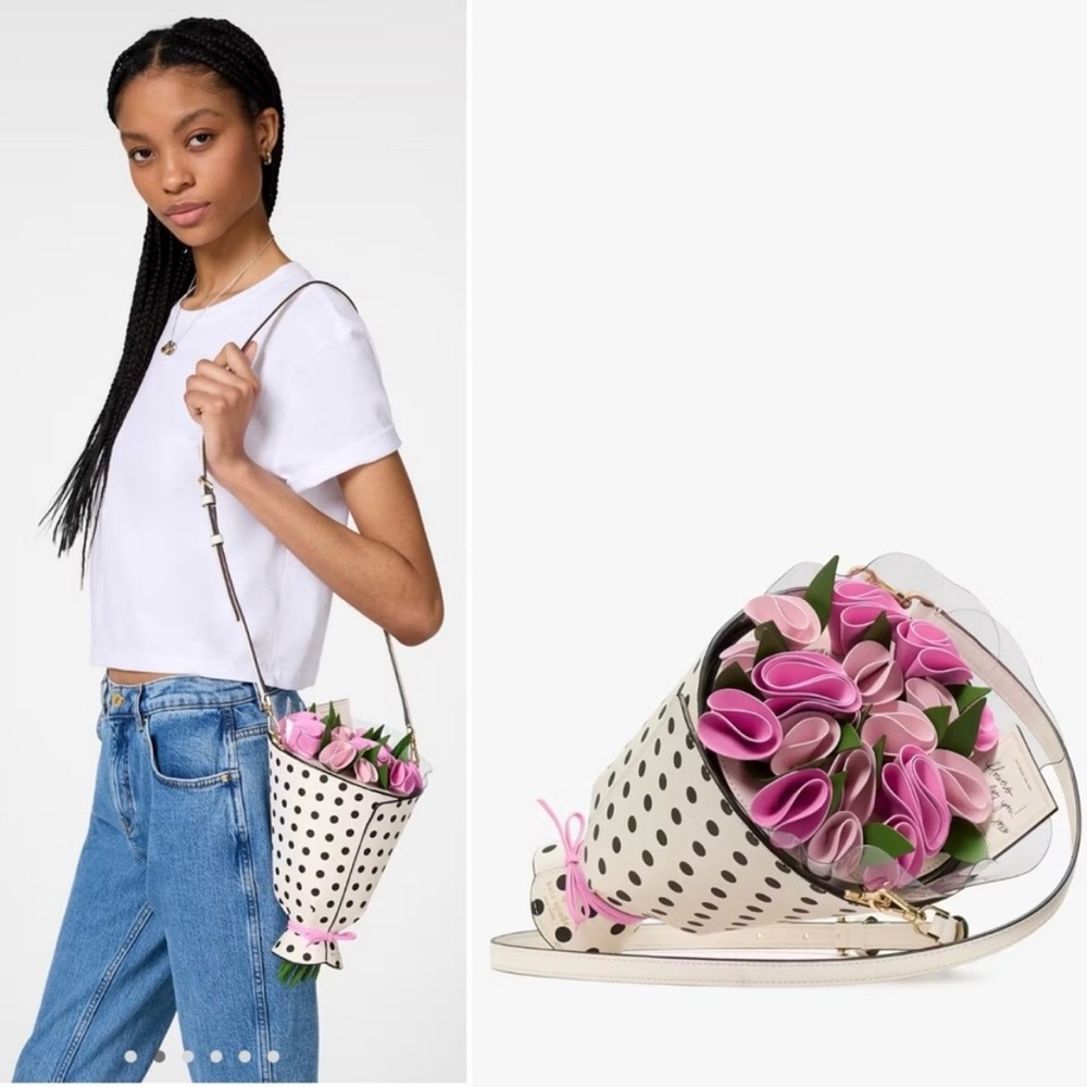 Kate Spade Flora Flower Bouquet Crossbody, Multi